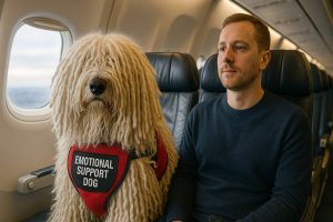 Komondor as an Emotional Support Dog