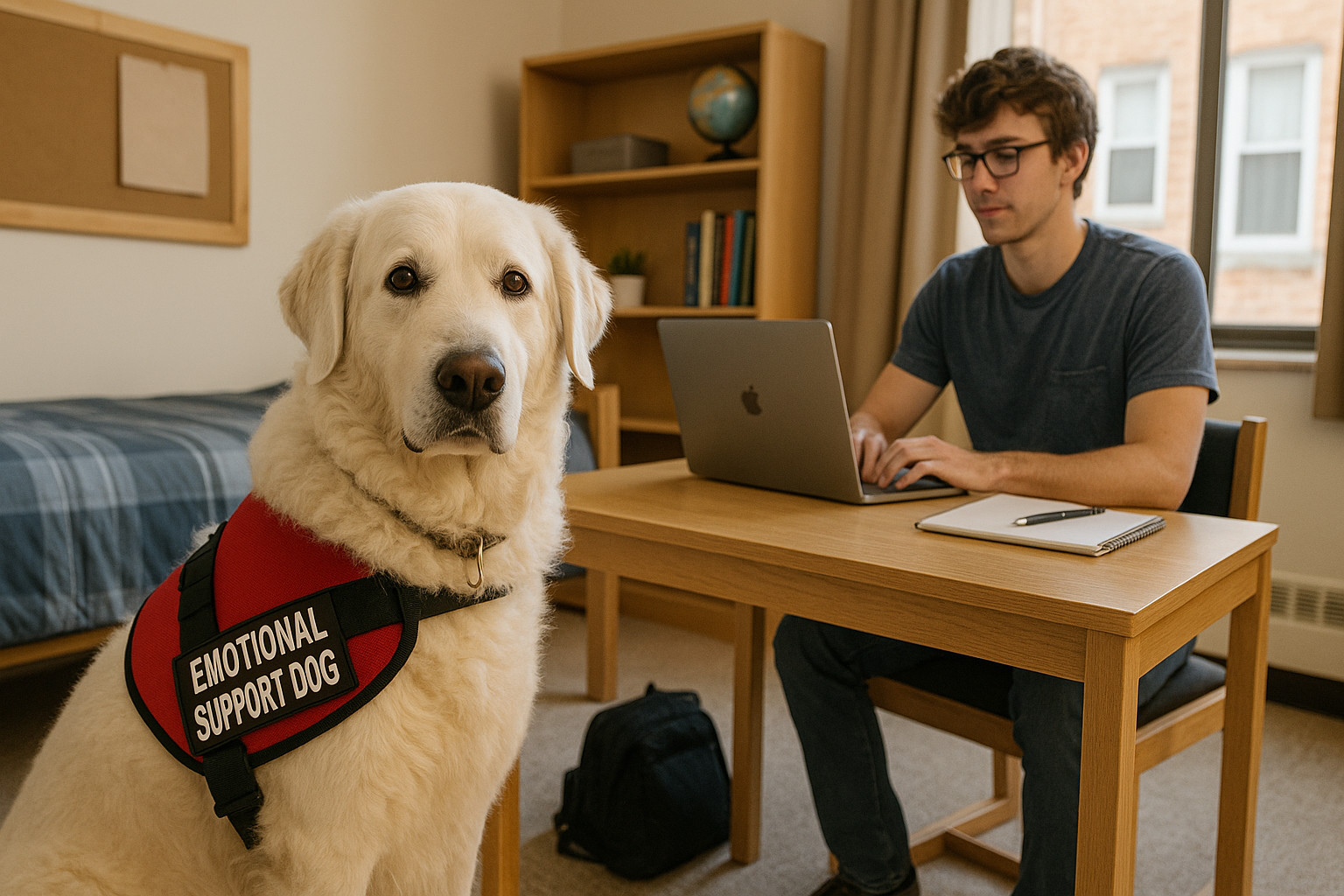 Kuvasz as a Therapy Dog