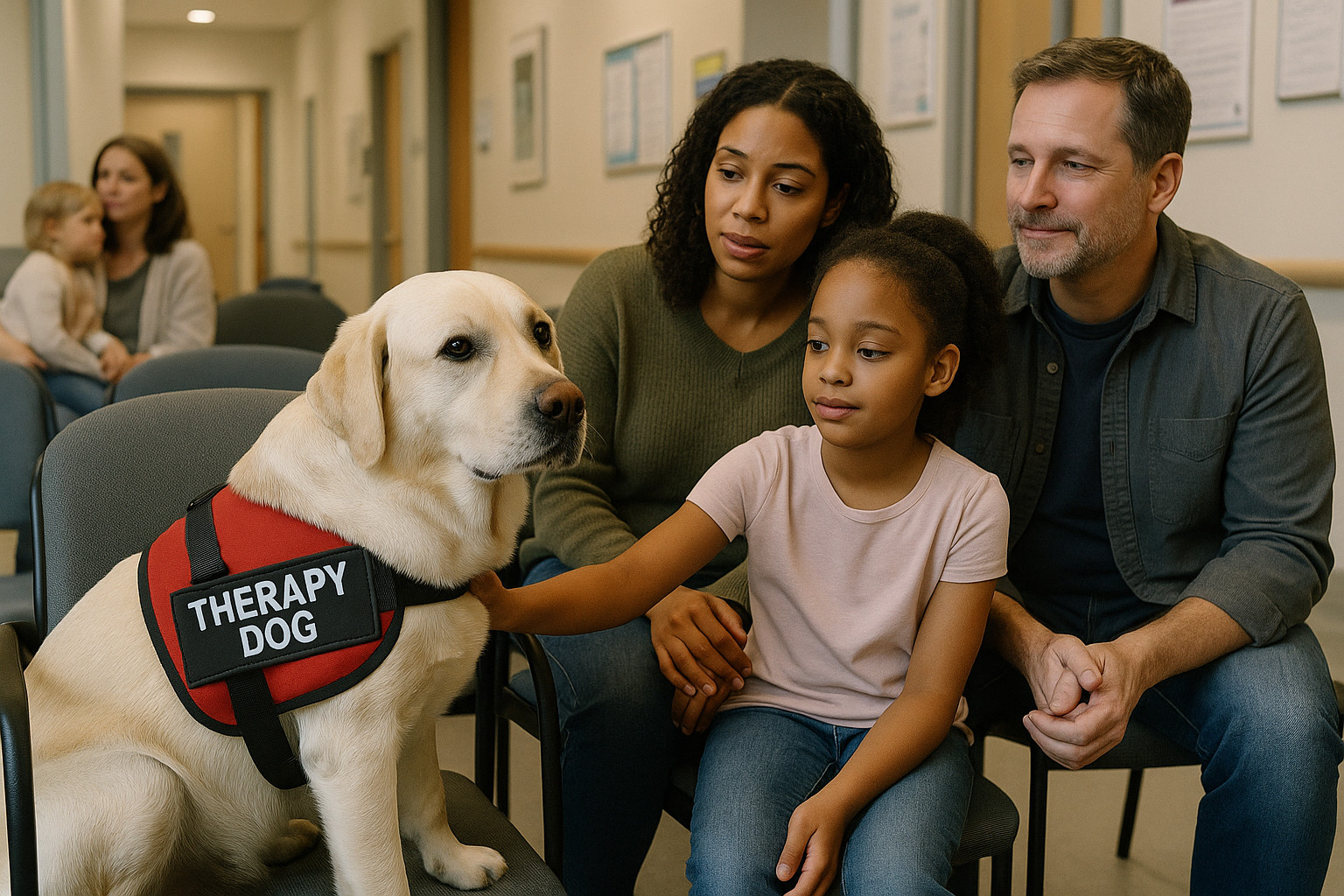Labrador Retriever as a Therapy Dog