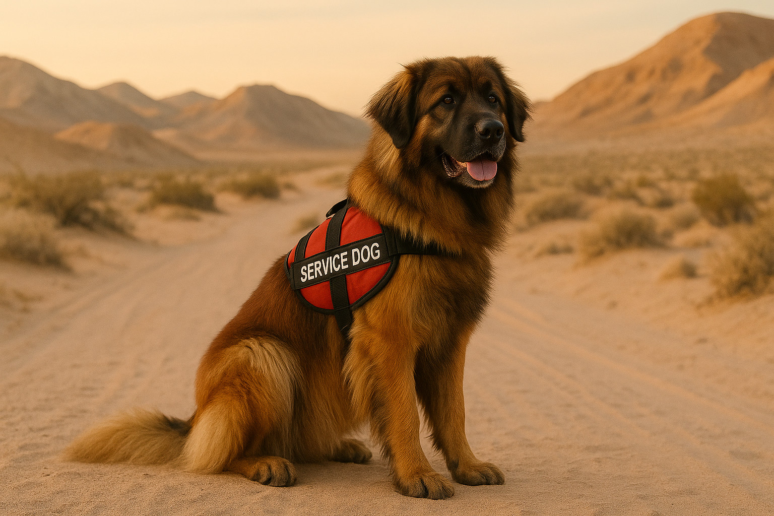 Leonberger as a Service Dog