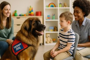 Leonberger as a Therapy Dog