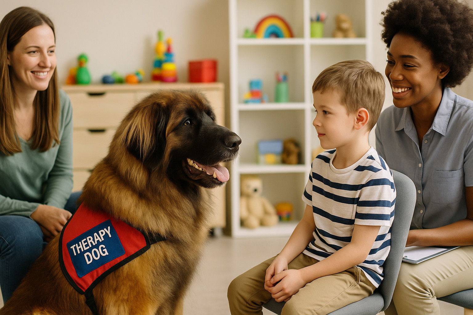 Leonberger as a Therapy Dog
