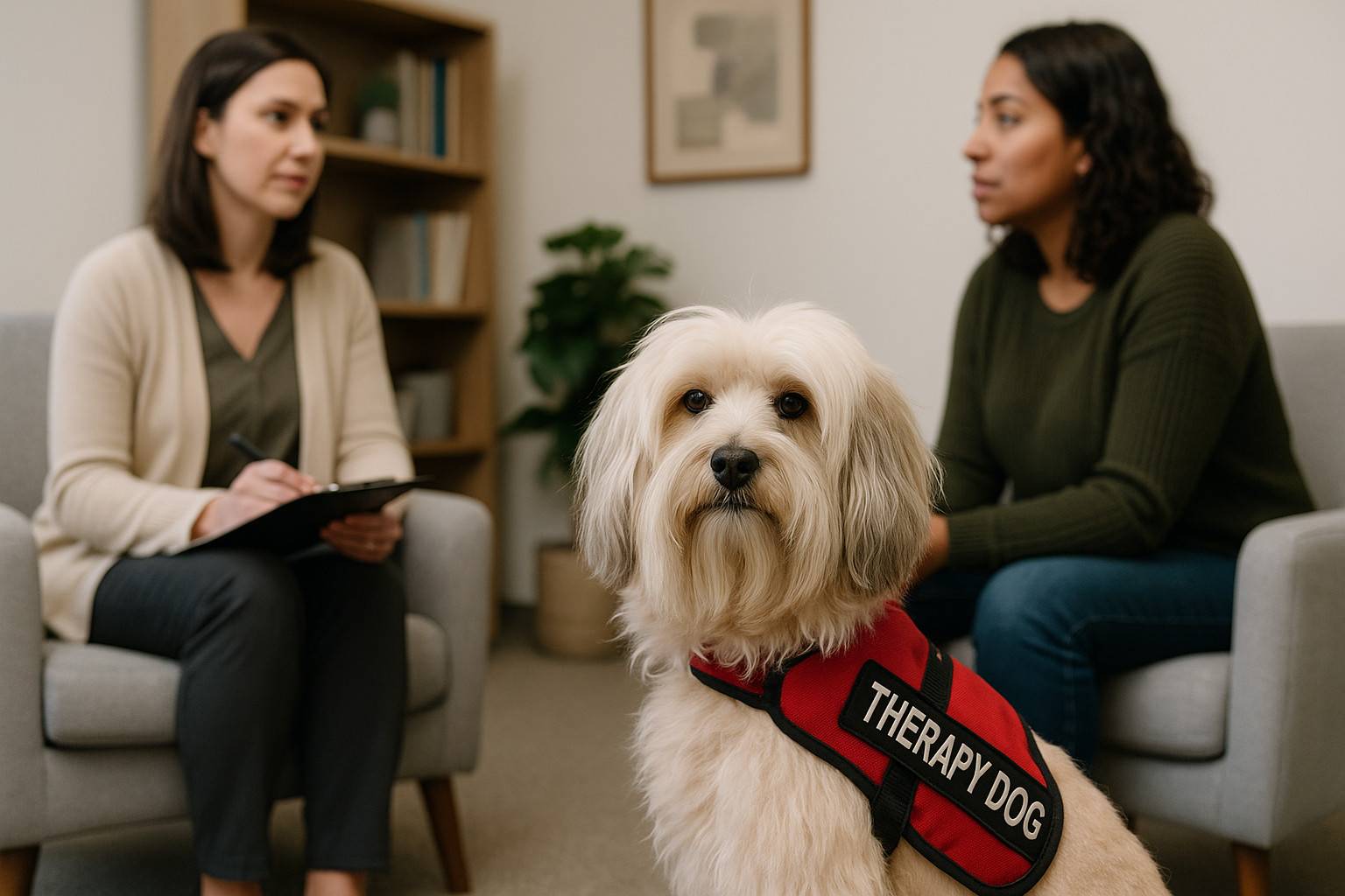 Löwchen as a Therapy Dog