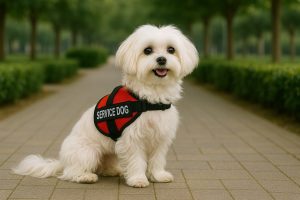 Maltese as a Service Dog