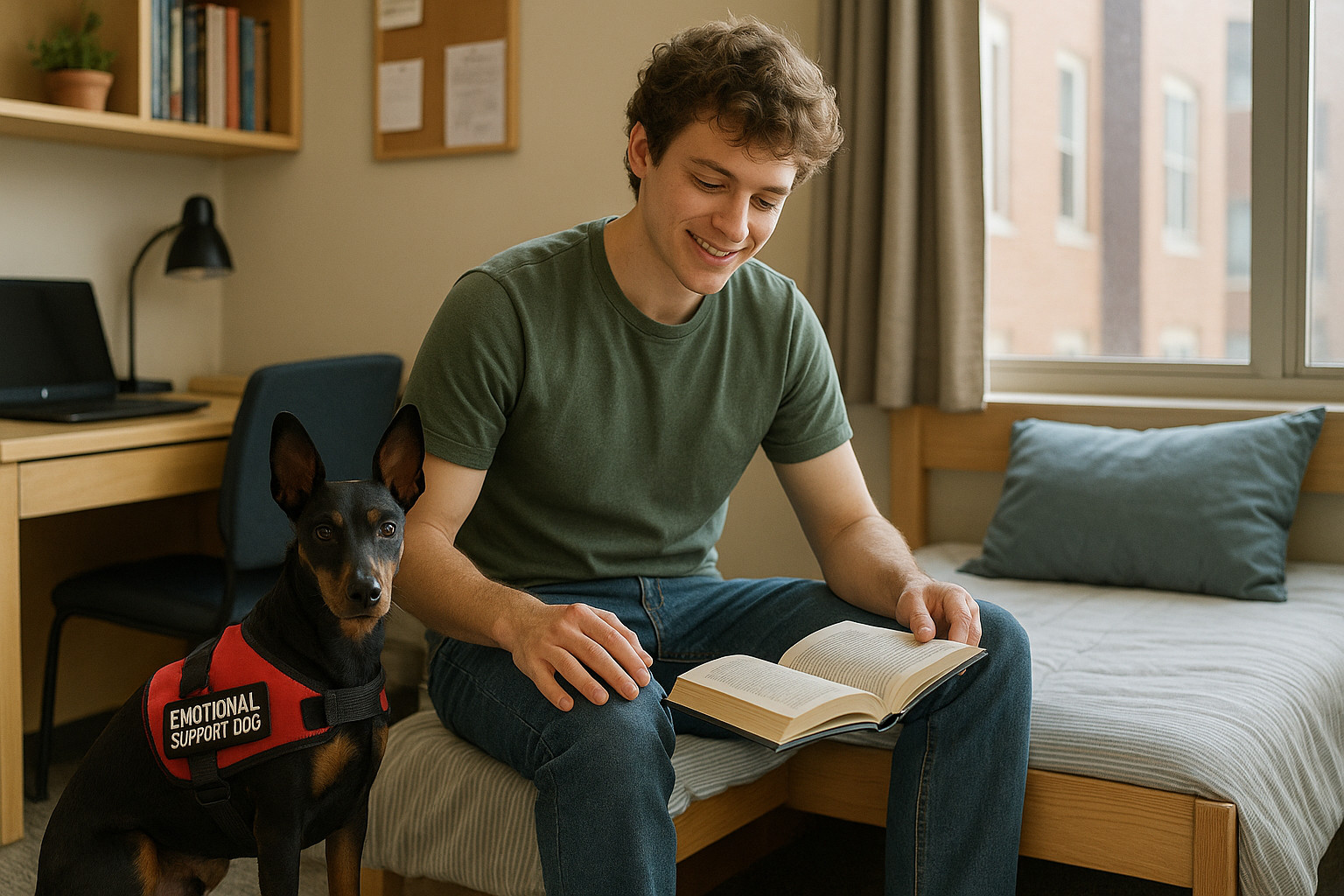 Manchester Terrier as an Emotional Support Dog