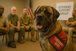 Mastiff as a Therapy Dog