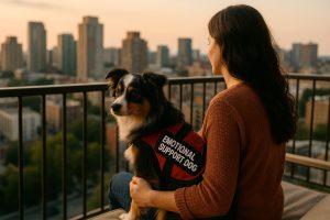 Miniature American Shepherd as an Emotional Support Dog