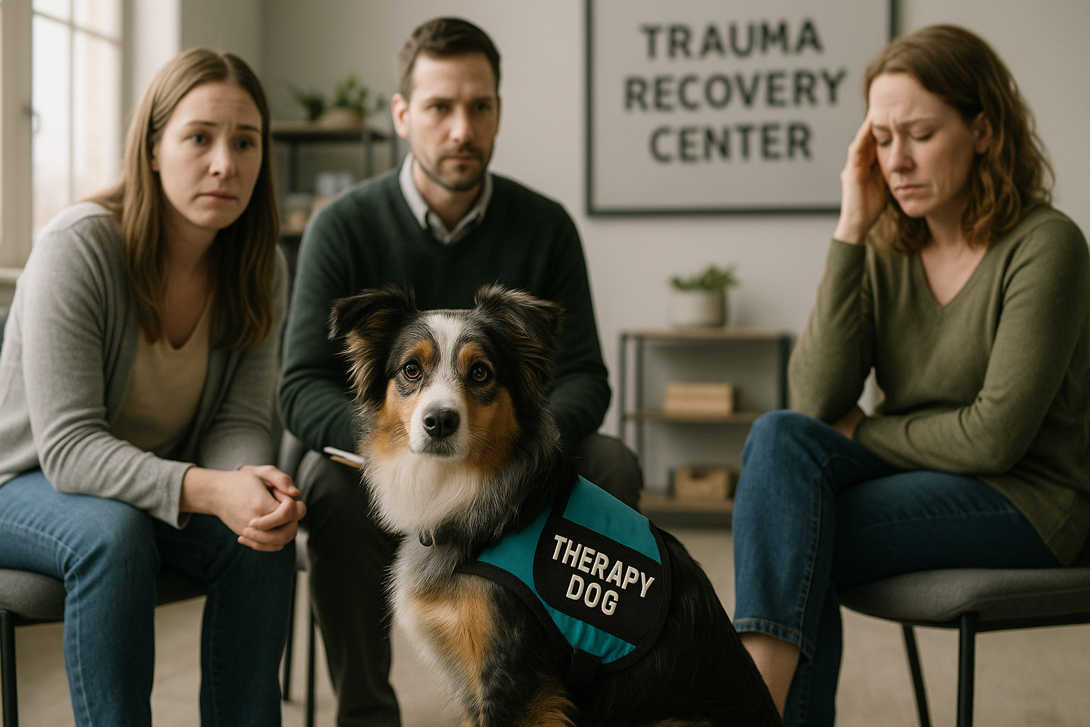 Miniature American Shepherd as a Therapy Dog