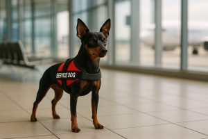 Miniature Pinscher as a Service Dog