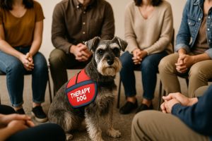 Miniature Schnauzer as a Therapy Dog