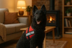 Mudi as a Service Dog