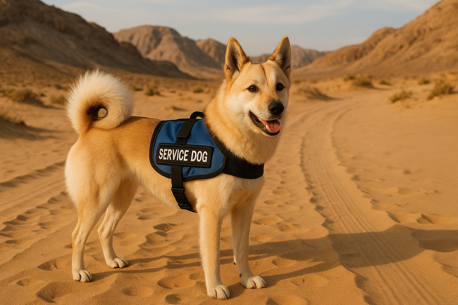 Norwegian Buhund as a Service Dog