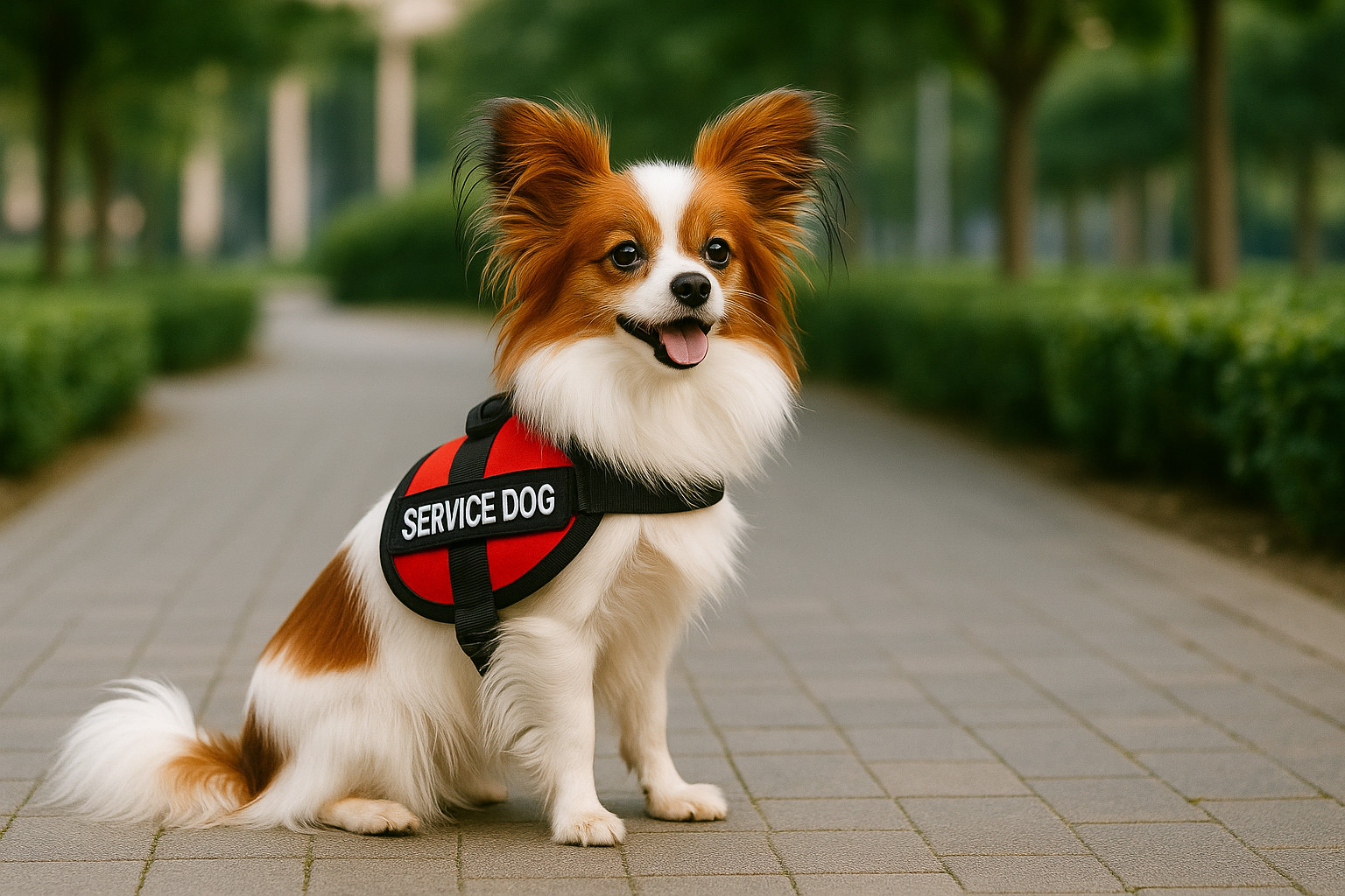 Papillon as a Service Dog