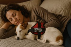 Parson Russell Terrier as an Emotional Support Dog