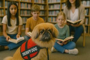 Pekingese as a Therapy Dog