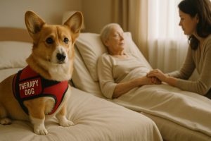 Pembroke Welsh Corgi as a Therapy Dog