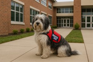Polish Lowland Sheepdog as a Service Dog