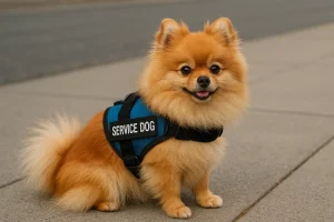 Pomeranian as a Service Dog