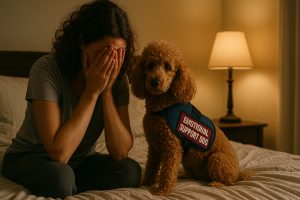Poodle as an Emotional Support Dog