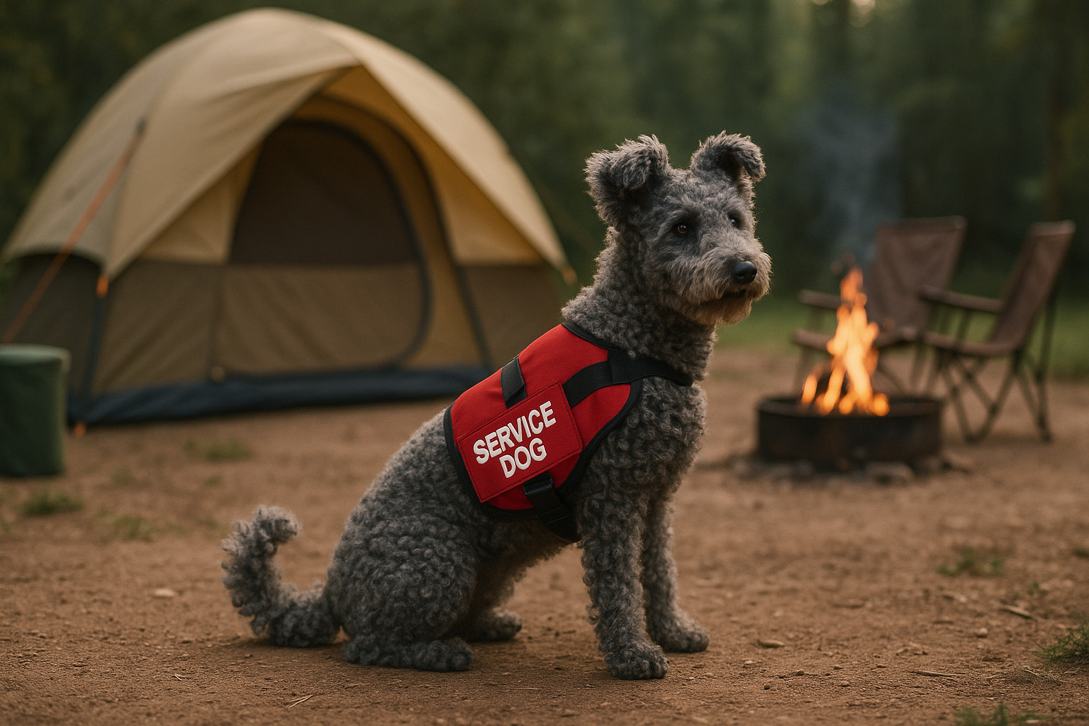 Pumi as a Service Dog
