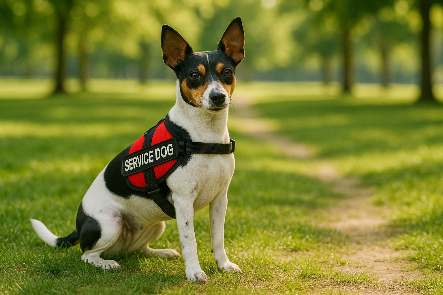 Rat Terrier as a Service Dog