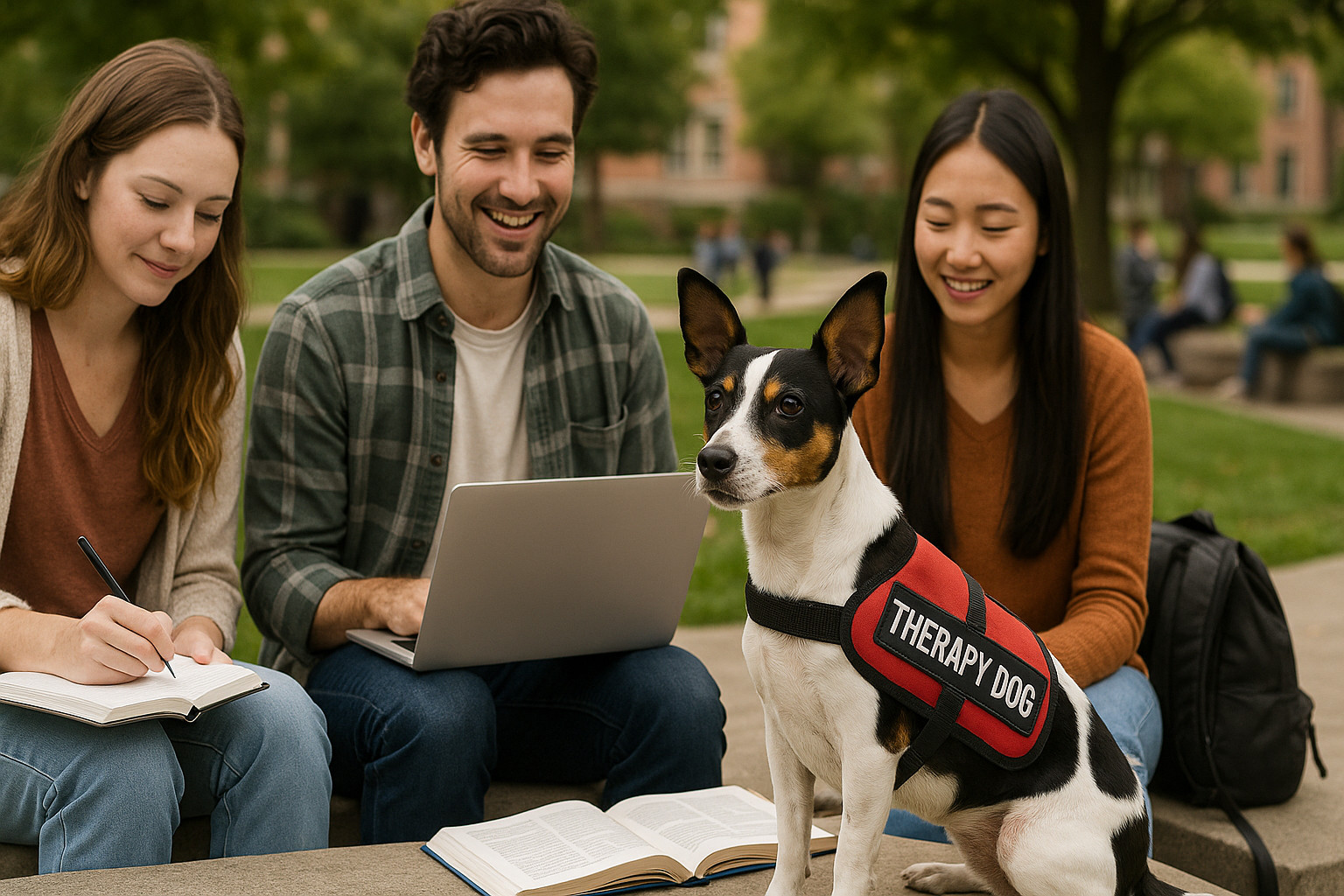 Rat Terrier as a Therapy Dog