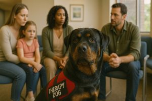 Rottweiler as a Therapy Dog