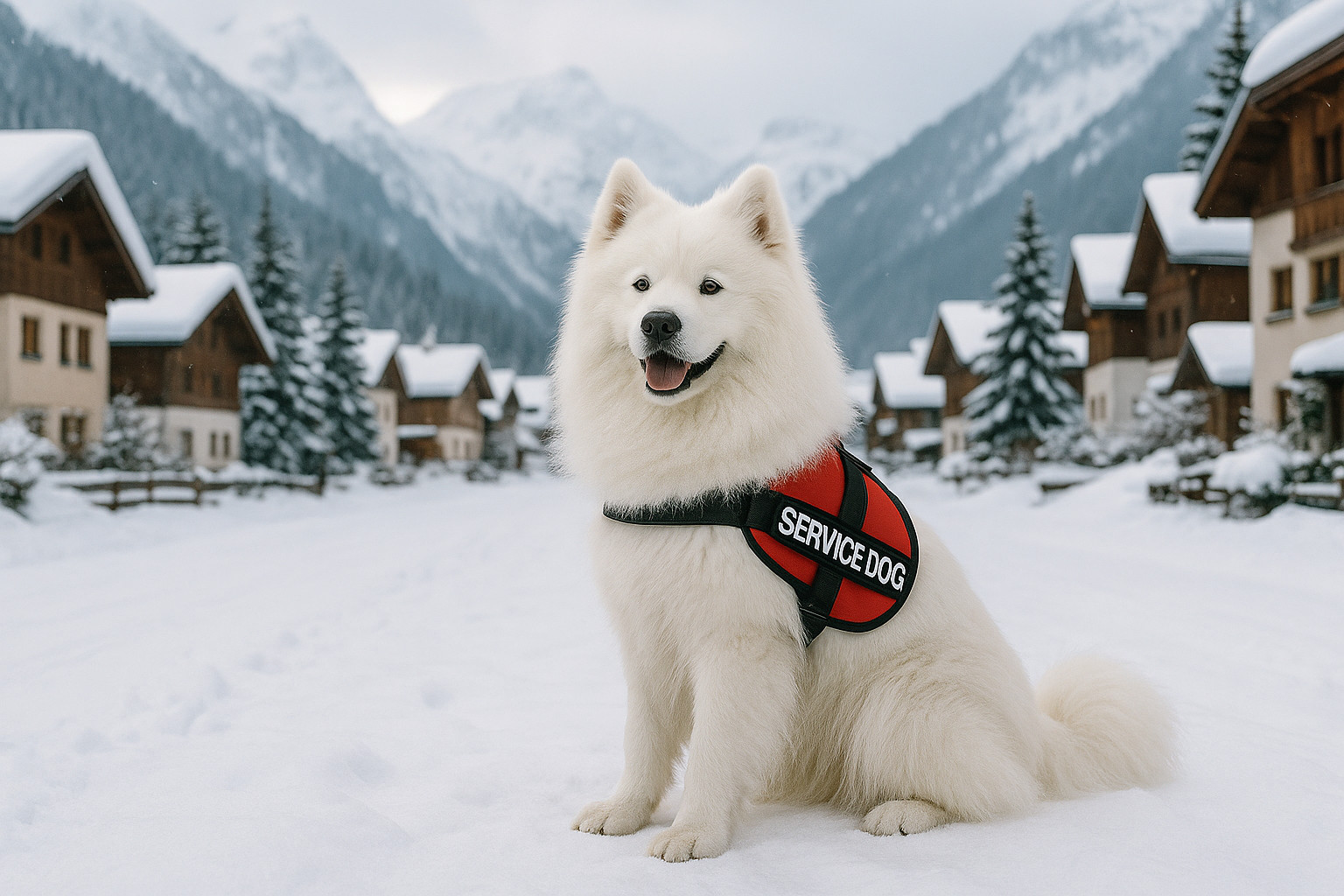 Samoyed as a Service Dog