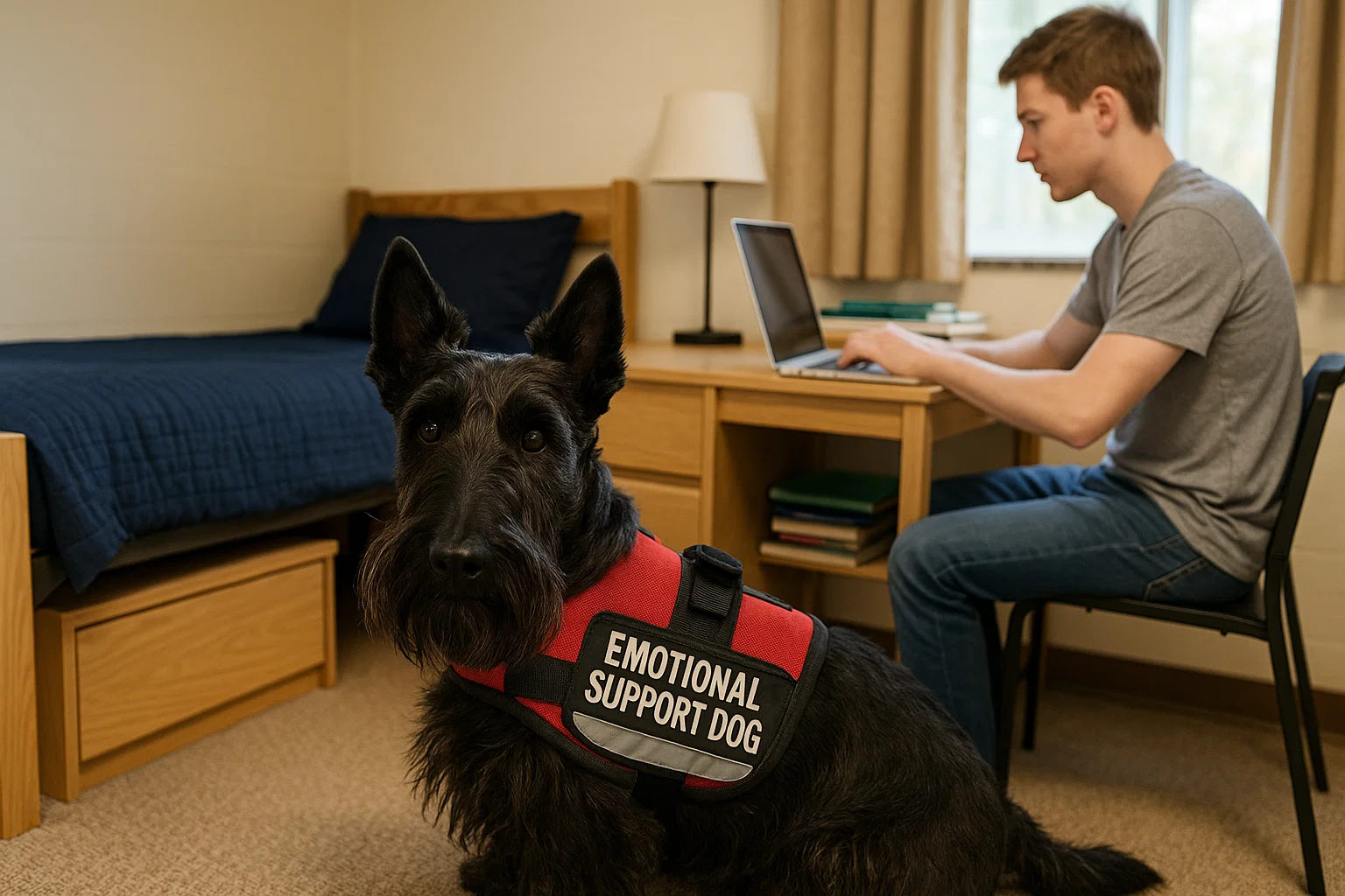 Scottish Terrier as an Emotional Support Dog