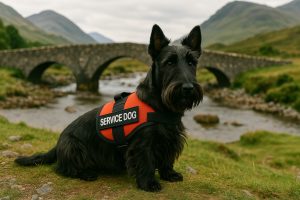 Scottish Terrier as a Service Dog