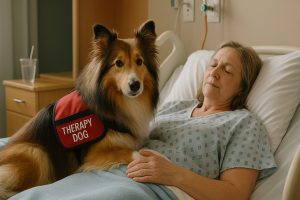 Shetland Sheepdog as a Therapy Dog