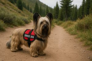 Skye Terrier as a Service Dog