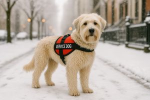 Soft Coated Wheaten Terrier as a Service Dog