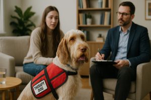 Spinone Italiano as a Therapy Dog