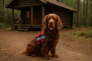 Sussex Spaniel as a Service Dog