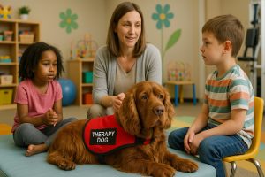 Sussex Spaniel as a Therapy Dog