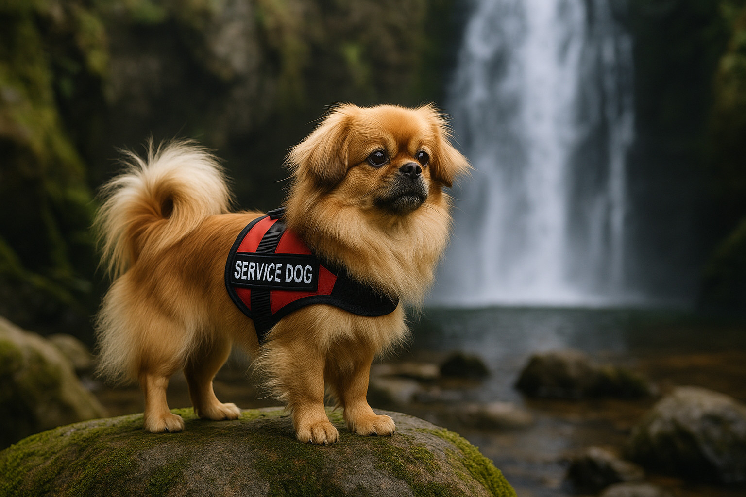 Tibetan Spaniel as a Service Dog