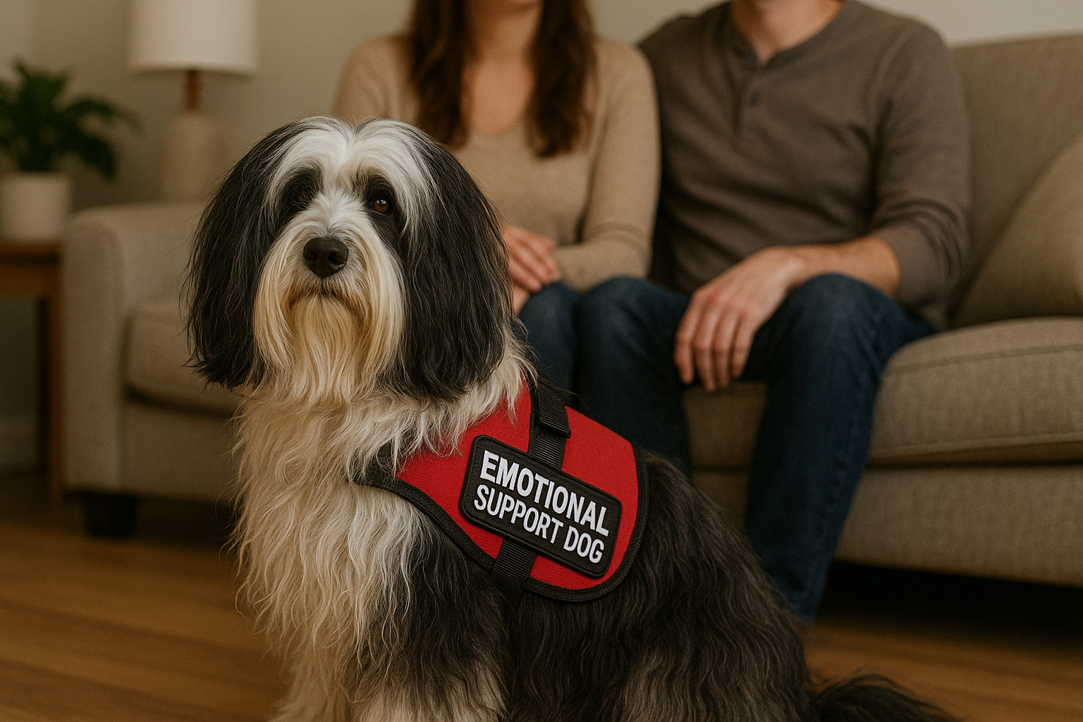 Tibetan Terrier as a Therapy Dog