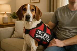 Treeing Walker Coonhound as an Emotional Support Dog
