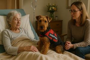 Welsh Terrier as a Therapy Dog