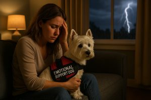 West Highland White Terrier as an Emotional Support Dog