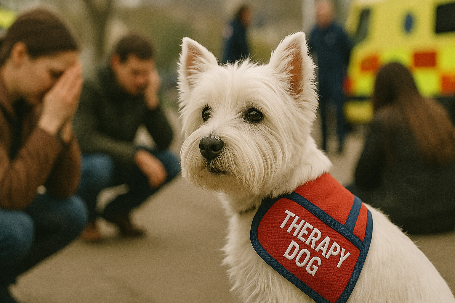 West Highland White Terrier as a Therapy Dog