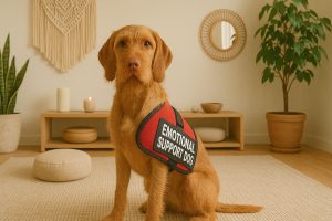 Vizsla as an Emotional Support Dog