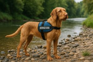 Vizsla as a Service Dog
