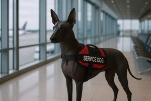 Xoloitzcuintli as a Service Dog