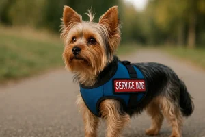 Yorkshire Terrier as a Service Dog