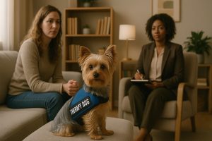 Yorkshire Terrier as a Therapy Dog