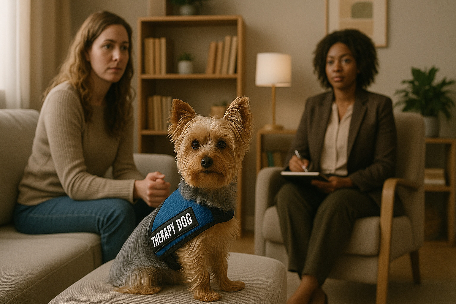 Yorkshire Terrier as a Therapy Dog